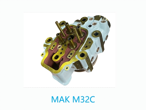 Cylinder head MAK M32C diesel engine
