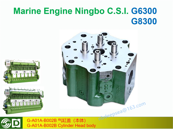 Ningdong G6300 G8300 G-A01A-B002B Cylinder Head body