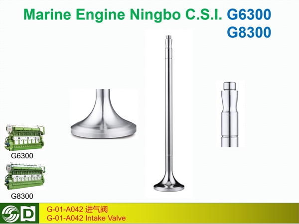 G6300 G8300 Engine G-01-A042 Intake Valve